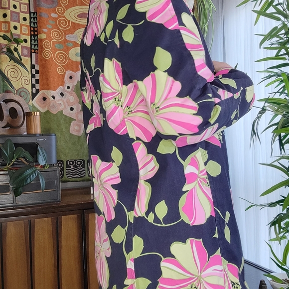 Vibrant Vintage Midi-Jacket - Picture 3 of 12